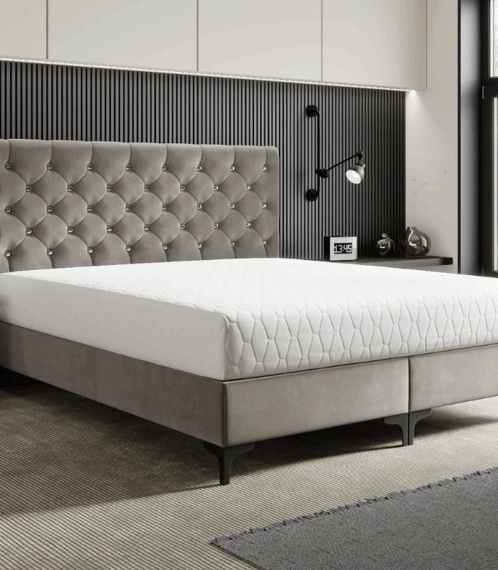 Łóżko Klara – elegancja i komfort w stylu glamour
